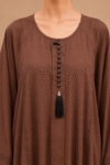 Pintuck Detail Premium Umbrella Abaya